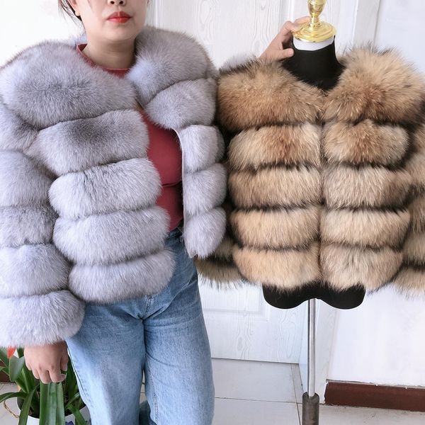 fur women's super real fox fur coat winter keep warm short natural fur coats raccoon fur jacket silver fox red fox ing, Black
fur women's super real fox fur coat winter keep warm short natural fur coats raccoon fur jacket silver fox red fox ing, Black