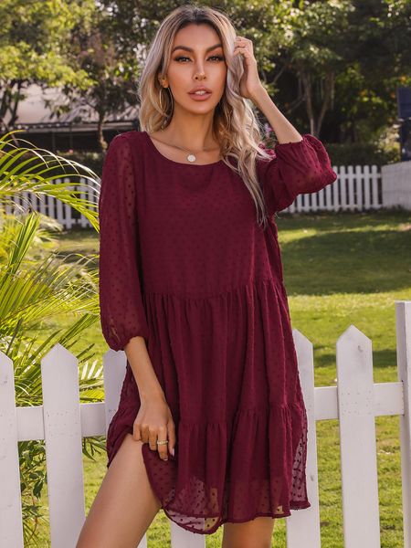 dresses spring summer short dress women 2022 new o neck three quarter sleeve solid ladies loose party dresses female, Black;gray
dresses spring summer short dress women 2022 new o neck three quarter sleeve solid ladies loose party dresses female, Black;gray