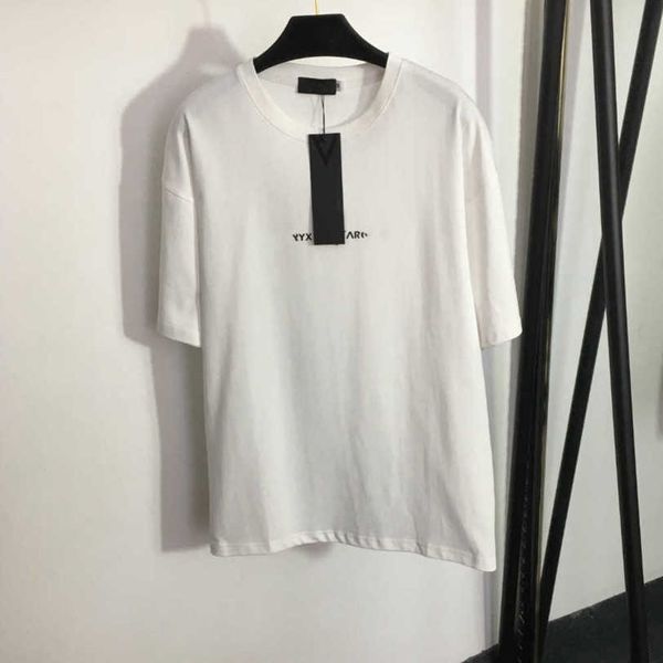 23ss womens designer clothing tee womens t-shirt round neck pure cotton stereogram offset loose cotton short sleeve t-shirt womens clothes a, White
23ss womens designer clothing tee womens t-shirt round neck pure cotton stereogram offset loose cotton short sleeve t-shirt womens clothes a, White