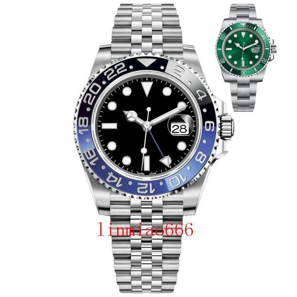 mens watches 40mm automatic mechanical watch stainless steel blue black ceramic sapphire wristwatches super luminous montre de lux280r, Slivery;brown
mens watches 40mm automatic mechanical watch stainless steel blue black ceramic sapphire wristwatches super luminous montre de lux280r, Slivery;brown