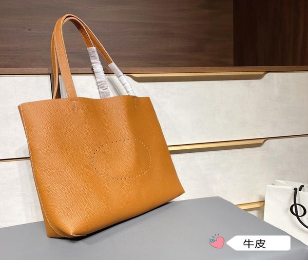 woman brand shopping bag genuine leather tote new fashion shoulder h bag serial number date code high capacity1426200
woman brand shopping bag genuine leather tote new fashion shoulder h bag serial number date code high capacity1426200