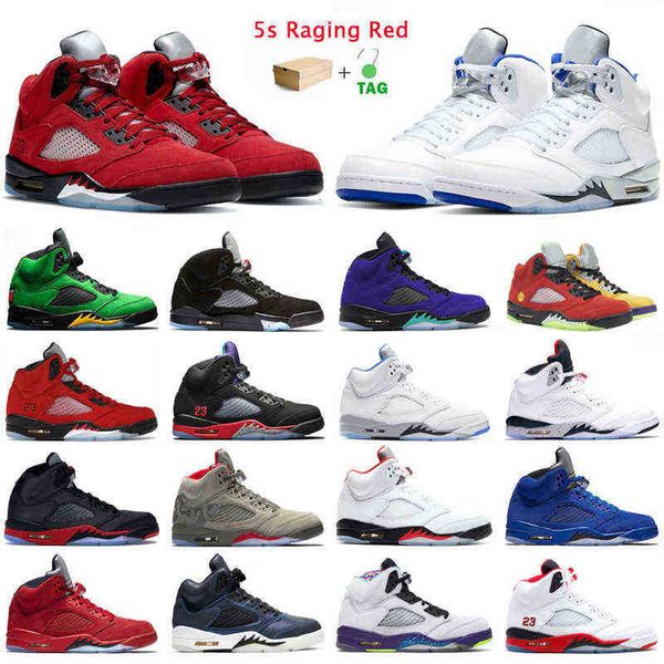 5s raging red jumpman basketball shoes mens trainers hyper royal alternate grape oil grey white cement outdoor sports sneakers, White;red
5s raging red jumpman basketball shoes mens trainers hyper royal alternate grape oil grey white cement outdoor sports sneakers, White;red