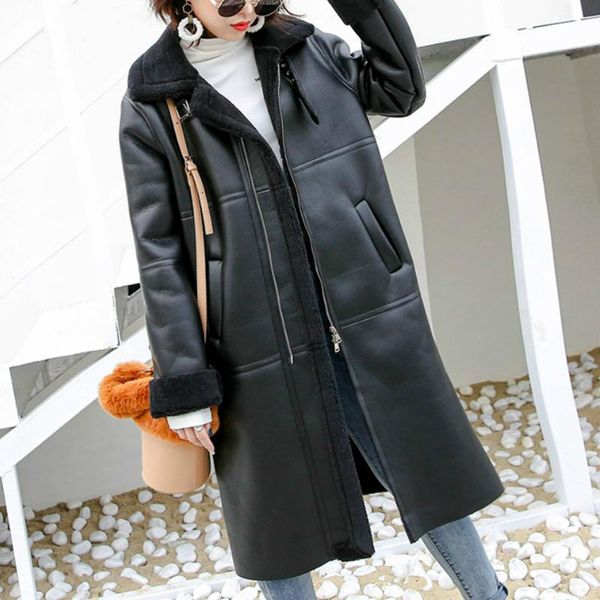 fur oftbuy 2022 doublefaced fur real leather coat real fur coat winter jacket women natural sheep fur long outerwear streetwear new, Black
fur oftbuy 2022 doublefaced fur real leather coat real fur coat winter jacket women natural sheep fur long outerwear streetwear new, Black