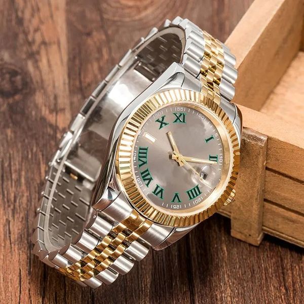 6u roman double calendar watch sapphire mirror steel dial automatic mechanical movement men's watch stainless steel men's watch bu, Slivery;golden
6u roman double calendar watch sapphire mirror steel dial automatic mechanical movement men's watch stainless steel men's watch bu, Slivery;golden