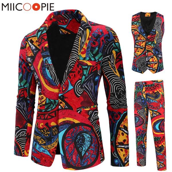 blazers new 3 piece men suits sets fashion single breasted printed floral tuxedo suit jacket casual slim blazer vest pant costume homme, White;black
blazers new 3 piece men suits sets fashion single breasted printed floral tuxedo suit jacket casual slim blazer vest pant costume homme, White;black