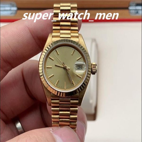 lady's watch factory s automatic movement 26 36 41mm ladies yellow gold champagne dial 69178 with box papers sapphire div324k, Slivery;brown
lady's watch factory s automatic movement 26 36 41mm ladies yellow gold champagne dial 69178 with box papers sapphire div324k, Slivery;brown