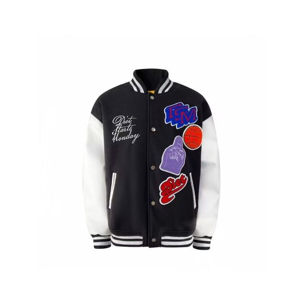 2023 men's jackets coat men women jacket baseball uniform basketball air bomber jackets flight baseball loose outwear star, Black;brown
2023 men's jackets coat men women jacket baseball uniform basketball air bomber jackets flight baseball loose outwear star, Black;brown