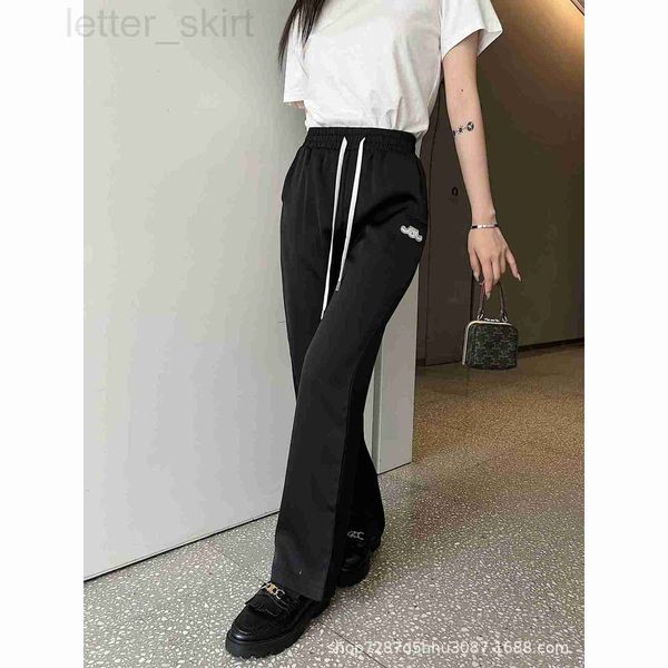 women's pants & capris designer 23 spring/summer new contrast color logo age reducing fashion daily wear casual wide leg 5ju0, Black;white
women's pants & capris designer 23 spring/summer new contrast color logo age reducing fashion daily wear casual wide leg 5ju0, Black;white