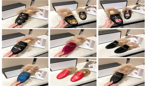 famous velvet prince town muller woman leather rabbit fur slippers women wool loafers slipper lady mules casual shoes with box man8622541, Black
famous velvet prince town muller woman leather rabbit fur slippers women wool loafers slipper lady mules casual shoes with box man8622541, Black