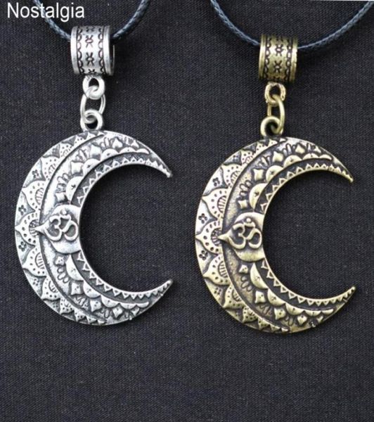 nostalgia om yoga moon necklace wicca pagan jewlery mandala lotus flower spiritual jewelry witchcraft pendant8901066, Silver
nostalgia om yoga moon necklace wicca pagan jewlery mandala lotus flower spiritual jewelry witchcraft pendant8901066, Silver