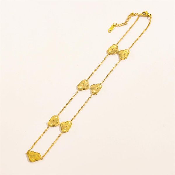 luxury designer pendant necklaces premium brand long chain 18k gold plated flower necklace women's love necklace stainless st241l, Silver
luxury designer pendant necklaces premium brand long chain 18k gold plated flower necklace women's love necklace stainless st241l, Silver
