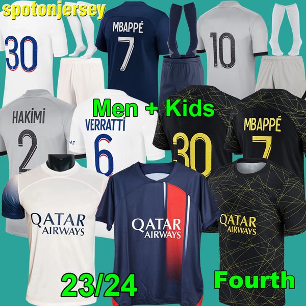 23 24 psgs fourth mbappe soccer jerseys 2023 2024 new di maria wijnaldum ramos hakimi 4th maillots de football shirts kit icardi fans player, Black;yellow 
23 24 psgs fourth mbappe soccer jerseys 2023 2024 new di maria wijnaldum ramos hakimi 4th maillots de football shirts kit icardi fans player, Black;yellow