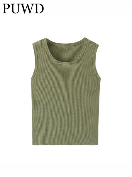 tanks puwd women green o neck soft cotton tank 2022 summer fashion ladies high street sleeveless female knitted solid color vest top, Black;white
tanks puwd women green o neck soft cotton tank 2022 summer fashion ladies high street sleeveless female knitted solid color vest top, Black;white