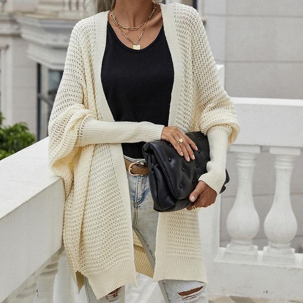 sweaters 2022 new women knitted cardigan sweaters spring autumn long sleeve open stitch loose knitwear female casual streetwear outerwear, White;black
sweaters 2022 new women knitted cardigan sweaters spring autumn long sleeve open stitch loose knitwear female casual streetwear outerwear, White;black