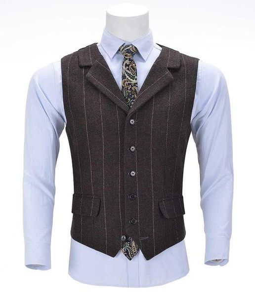 blazers men's suit vest grey brown herringbone wool cotton notch plaid slim fit formal waistcoat jacket for wedding groomsmen clothing, White;black
blazers men's suit vest grey brown herringbone wool cotton notch plaid slim fit formal waistcoat jacket for wedding groomsmen clothing, White;black