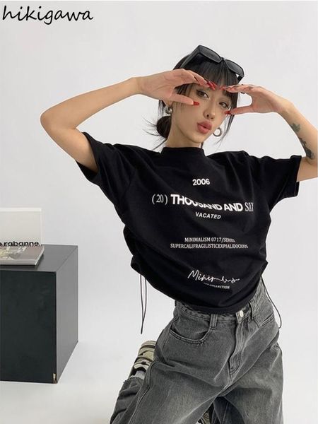 t-shirt koszule koszulka damska lato list drukuj kobieta tshirty harajuku streetwear sznurkiem tshirty ponadgabarytowe gotyckie y2k najl, White
t-shirt koszule koszulka damska lato list drukuj kobieta tshirty harajuku streetwear sznurkiem tshirty ponadgabarytowe gotyckie y2k najl, White