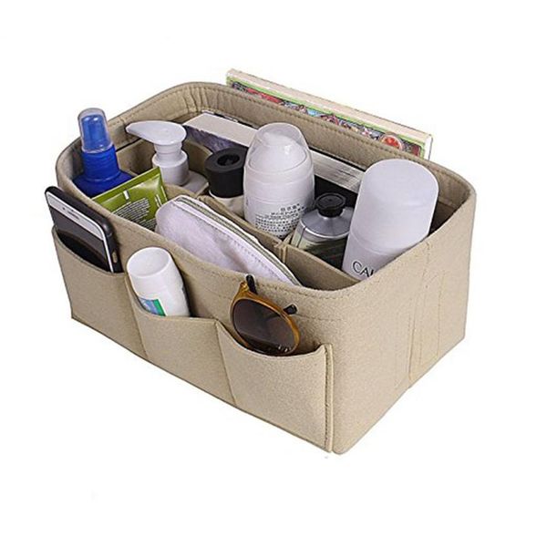 multi-functional travel cosmetic bags girl toiletry storage bags women fashion felt cloth inner bag fits in insert handbag2544
multi-functional travel cosmetic bags girl toiletry storage bags women fashion felt cloth inner bag fits in insert handbag2544