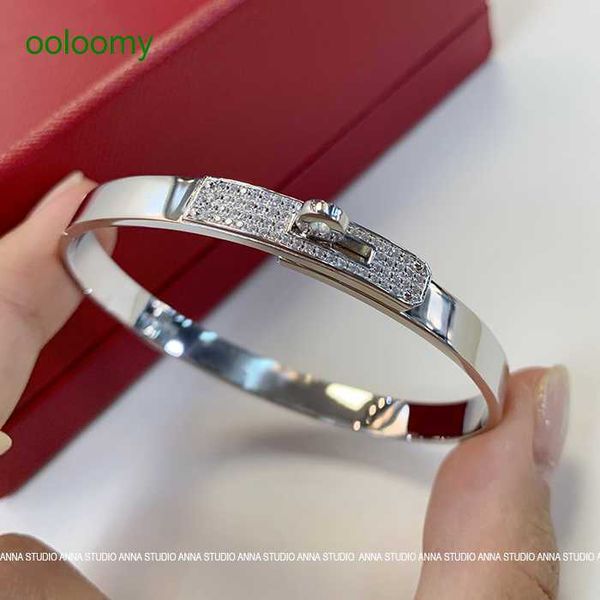 hemres designer bracelet gold bracelet for women anna jewelry half diamond bracelet silver buckle sterling switch lock head female open loop, Black
hemres designer bracelet gold bracelet for women anna jewelry half diamond bracelet silver buckle sterling switch lock head female open loop, Black