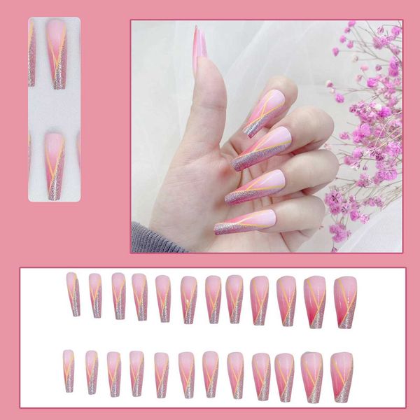 false nails longo estilo gradual glitter ballet esmalte estilo europeu e americano desgaste prego nail produto limpar bailarina nails 500 j2, Red;gold
false nails longo estilo gradual glitter ballet esmalte estilo europeu e americano desgaste prego nail produto limpar bailarina nails 500 j2, Red;gold