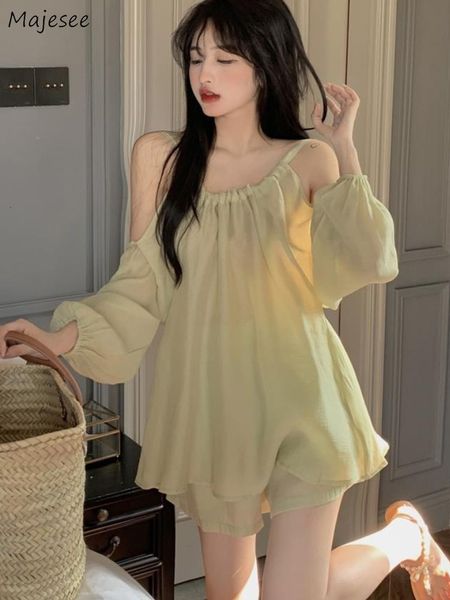 women's tracksuits 2 pcs set sweet shirring mori girl style off shoulder blouses shorts french version girlish harajuku simple casual c, Gray
women's tracksuits 2 pcs set sweet shirring mori girl style off shoulder blouses shorts french version girlish harajuku simple casual c, Gray