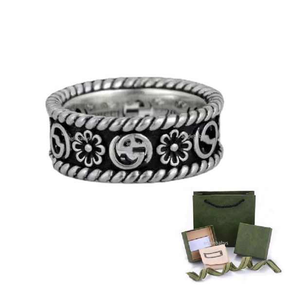 designer ring flower pattern love luxury rings fashion womens jewelry men shining silver letter with box
designer ring flower pattern love luxury rings fashion womens jewelry men shining silver letter with box