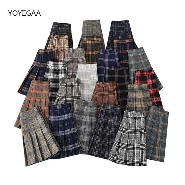 dresses fall/winter women pleated skirts high waist aline female plaid skirt woolen warm woman skirts harajuku kawaii ladies mini skirt, White;black
dresses fall/winter women pleated skirts high waist aline female plaid skirt woolen warm woman skirts harajuku kawaii ladies mini skirt, White;black