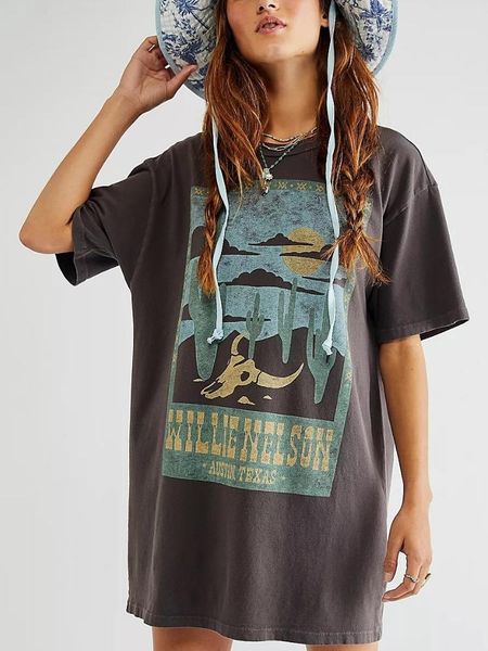 t-shirt super chic cotton black women's loose long tshirt cow head print summer street casual pullover short sleeve women's tees, White
t-shirt super chic cotton black women's loose long tshirt cow head print summer street casual pullover short sleeve women's tees, White