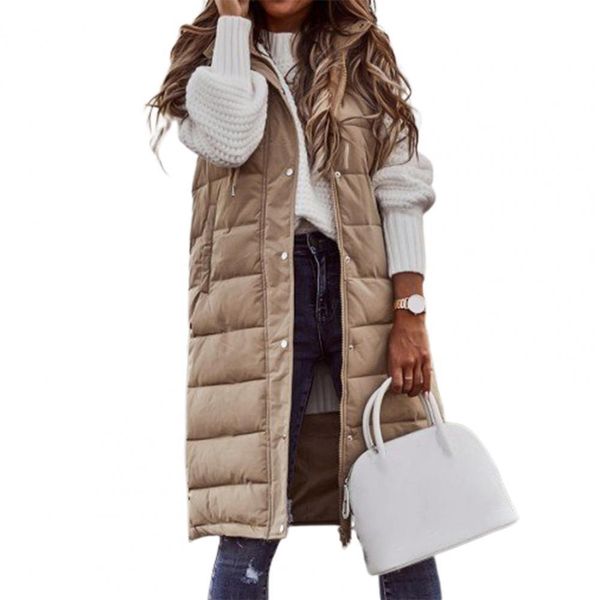 vests women long vest solid color hooded autumn winter singlebreasted pockets drawstring outwear vest for outdoor women long vest, Black;white
vests women long vest solid color hooded autumn winter singlebreasted pockets drawstring outwear vest for outdoor women long vest, Black;white