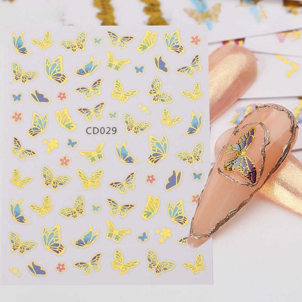 stickers decals holographic 3d butterfly nail art stickers gold marble blooming effect leopard print universe adhesive slider winter foil nf, Black
stickers decals holographic 3d butterfly nail art stickers gold marble blooming effect leopard print universe adhesive slider winter foil nf, Black