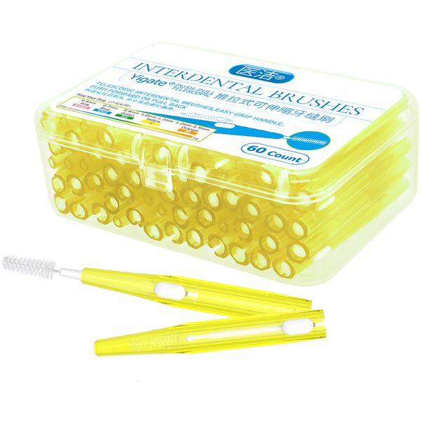 dental floss 60pcs 0615mm interdental brushes health care tooth pushpull removes food and plaque better teeth oral hygiene tool 230421
dental floss 60pcs 0615mm interdental brushes health care tooth pushpull removes food and plaque better teeth oral hygiene tool 230421