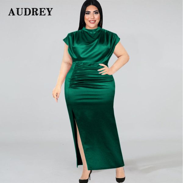 plus size dresses elegant evening party plus size dress luxury ruched satin high waist slit midi dress birthday dress for women ropa mujer 2, Black
plus size dresses elegant evening party plus size dress luxury ruched satin high waist slit midi dress birthday dress for women ropa mujer 2, Black