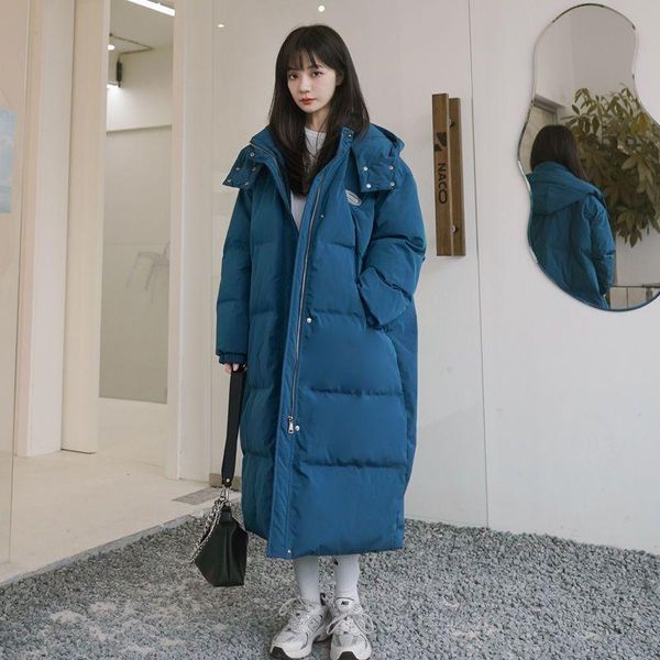 parkas winter women long straight thick hooded cotton padded coat casual loose parkas jacket women's over the knee clothing outerwear, Black
parkas winter women long straight thick hooded cotton padded coat casual loose parkas jacket women's over the knee clothing outerwear, Black
