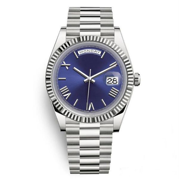 high cost effective sapphire daydate casual mens watch president automatic watches men silver strap blue dial swiss designer day d290l, Slivery;brown
high cost effective sapphire daydate casual mens watch president automatic watches men silver strap blue dial swiss designer day d290l, Slivery;brown
