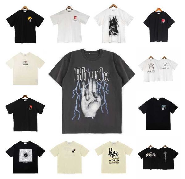 rhude tshirt designer mens t shirts tide printed tee men women round neck short sleeve tshirt casual loose fashion high street hip hop styli, White;black
rhude tshirt designer mens t shirts tide printed tee men women round neck short sleeve tshirt casual loose fashion high street hip hop styli, White;black