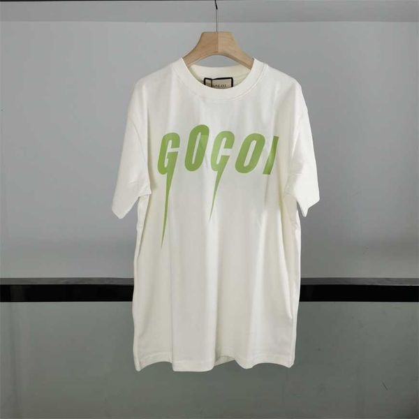 32% off self-designed gujia summer green lightning blade print couple short sleeve t-shirt men's loose fit, White;black
32% off self-designed gujia summer green lightning blade print couple short sleeve t-shirt men's loose fit, White;black