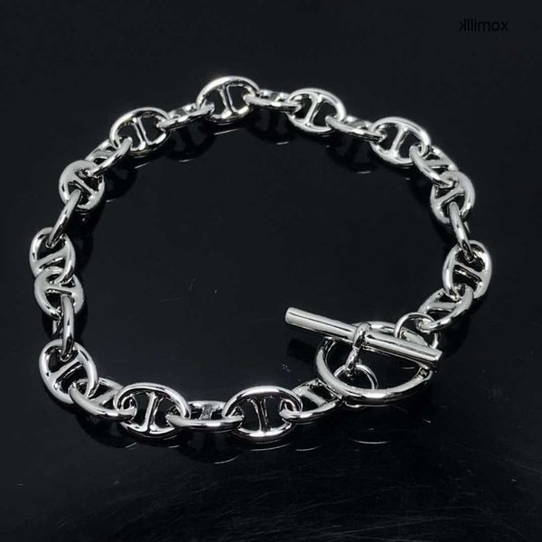 hermm designer bracelet h pig nose bracelet female sky star 925 silver plated 18k rose gold mesh red li1s trt4, Black
hermm designer bracelet h pig nose bracelet female sky star 925 silver plated 18k rose gold mesh red li1s trt4, Black
