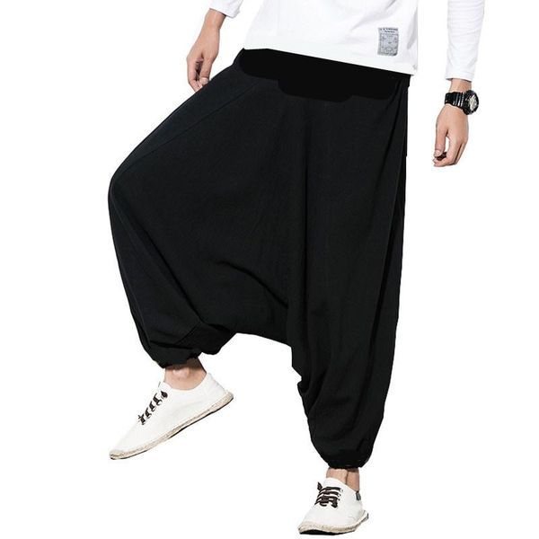 pants men baggy harem pants hip hop cross pants joggers causal loose trousers aladdin wide leg cotton linen pants plus size 4xl 5xl, Black
pants men baggy harem pants hip hop cross pants joggers causal loose trousers aladdin wide leg cotton linen pants plus size 4xl 5xl, Black