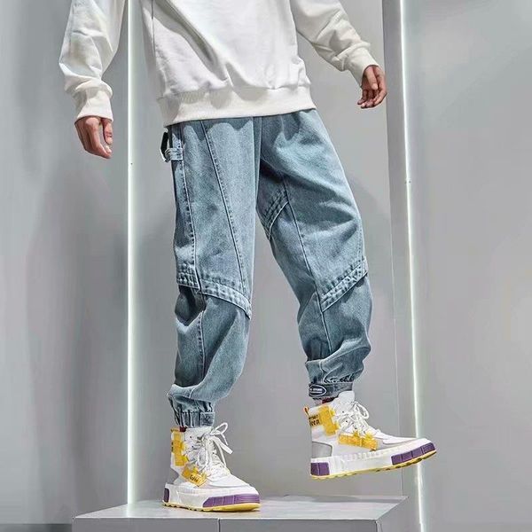 pants spring autumn grey blue cargo jeans men streetwear denim jogger pants men baggy harem jean trousers 5xl y772, Black
pants spring autumn grey blue cargo jeans men streetwear denim jogger pants men baggy harem jean trousers 5xl y772, Black