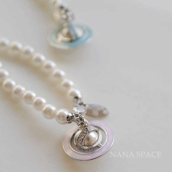 nanaspace - western empress dowager vivi pearl soft sticky punk alloy cloud saturn necklace neckchain, Silver
nanaspace - western empress dowager vivi pearl soft sticky punk alloy cloud saturn necklace neckchain, Silver