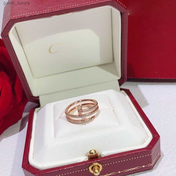 luxury designer ring three colors rings 6-8 size personalized nail shape fashionable and versatile temperament ring high-end luxury fashion, Silver
luxury designer ring three colors rings 6-8 size personalized nail shape fashionable and versatile temperament ring high-end luxury fashion, Silver