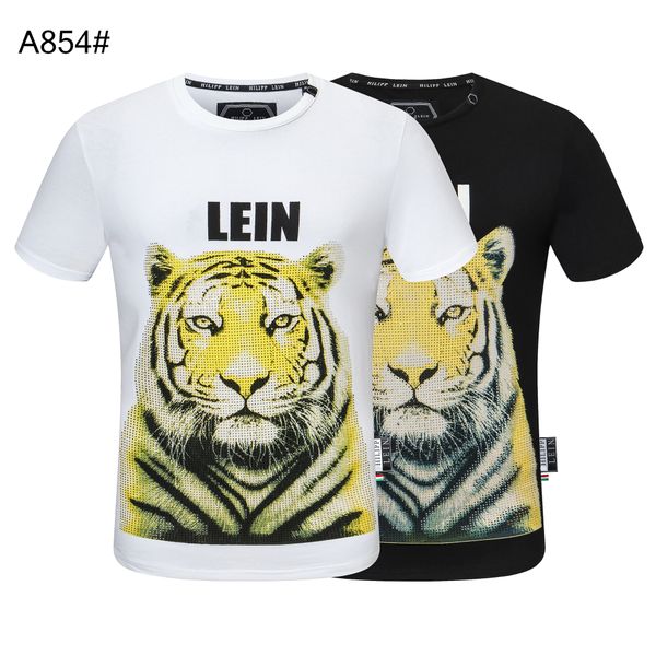 plein-plein t shirt mens metal letters embroidered european fashion streetwear trend round neck pullover 103, White;black
plein-plein t shirt mens metal letters embroidered european fashion streetwear trend round neck pullover 103, White;black