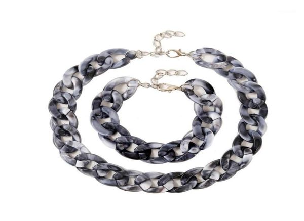 earrings necklace vintage bohemian leopard aceate acrylic choker bracelets jewelry set for women girl wedding party accessories 6043446, Silver
earrings necklace vintage bohemian leopard aceate acrylic choker bracelets jewelry set for women girl wedding party accessories 6043446, Silver