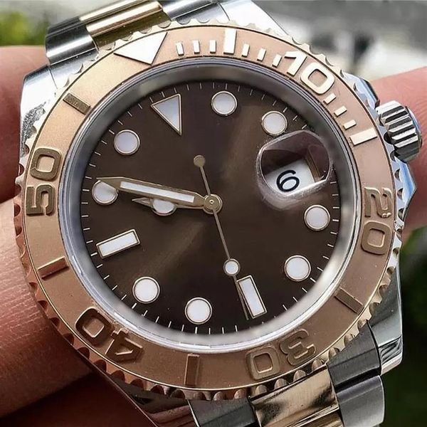 mens watch 40mm ceramic classic rotating bezel silver case sapphire glass quality automatic mechanical sports stainless steel brac287s, Slivery;brown
mens watch 40mm ceramic classic rotating bezel silver case sapphire glass quality automatic mechanical sports stainless steel brac287s, Slivery;brown
