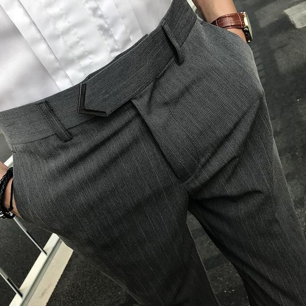 blazers 2022 new style spring autumn men's casual long pants fashion business stretch trousers brand straight pant solid male t238, White;black
blazers 2022 new style spring autumn men's casual long pants fashion business stretch trousers brand straight pant solid male t238, White;black