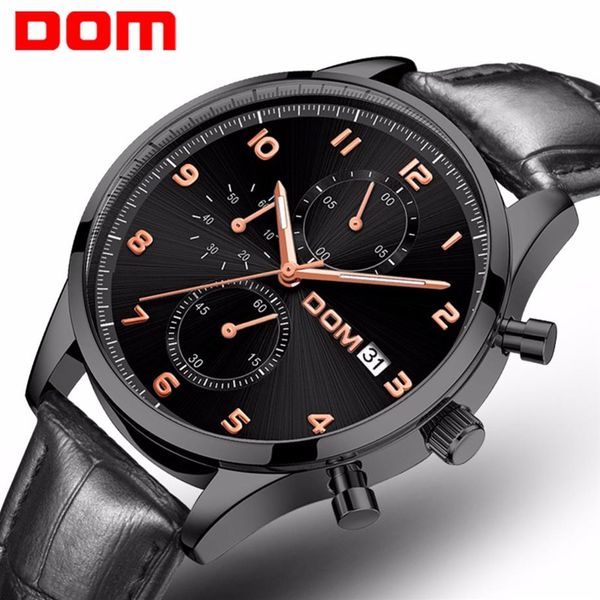 dom men's sport watches black brand luxury genuine leather wrist watch man clock fashion chronograph wristwatch m-637bl-1222b, Slivery;brown
dom men's sport watches black brand luxury genuine leather wrist watch man clock fashion chronograph wristwatch m-637bl-1222b, Slivery;brown
