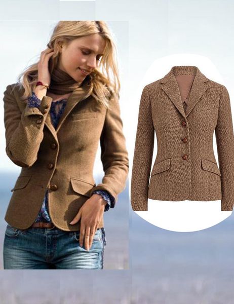 vests womens suit vintage herringbone tweed jacket casual fashion outerwear, Black;white
vests womens suit vintage herringbone tweed jacket casual fashion outerwear, Black;white