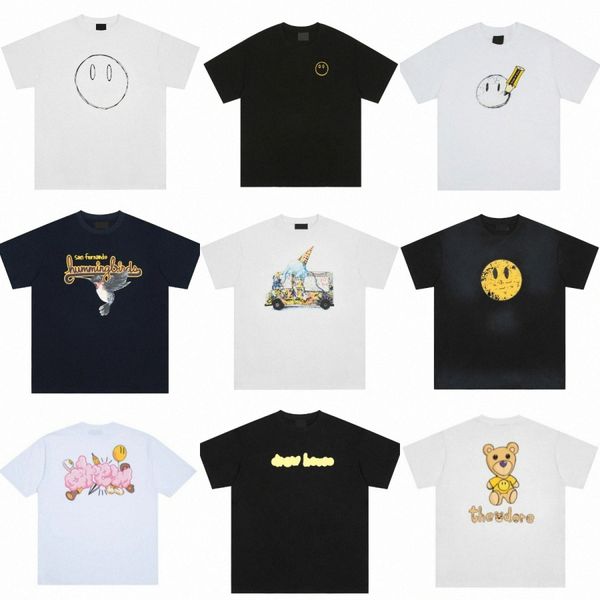 drew short basic t shirt for men and women couple tees smiley face printing oversize version star short sleeve fashion trendy design t-sh 28, White;black
drew short basic t shirt for men and women couple tees smiley face printing oversize version star short sleeve fashion trendy design t-sh 28, White;black