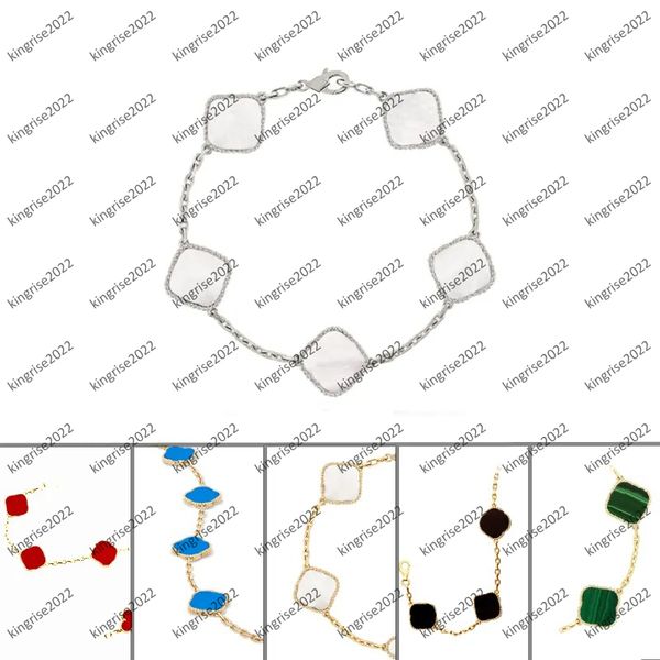 sweet van clover bracelet 5 motifs pendant bracelets lucky female mens tennis bracelet designer jewelry five charms flower cleef bracelet fo, Golden;silver
sweet van clover bracelet 5 motifs pendant bracelets lucky female mens tennis bracelet designer jewelry five charms flower cleef bracelet fo, Golden;silver
