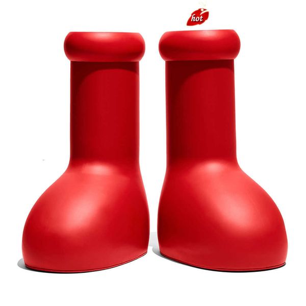 2023 mschf men women rain boots designers big red boot thick bottom non-slip booties rubber platform bootie fashion astro boy size 35-46 yg, Black
2023 mschf men women rain boots designers big red boot thick bottom non-slip booties rubber platform bootie fashion astro boy size 35-46 yg, Black