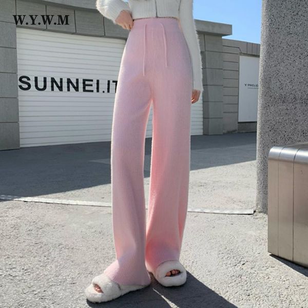 capris wywm winter ins elastic high waist wide leg pants women loose solid soft knitted trousers female straight draped mopping pants, Black;white
capris wywm winter ins elastic high waist wide leg pants women loose solid soft knitted trousers female straight draped mopping pants, Black;white